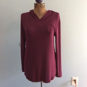 Alfani Intimates Hooded Pajama Loungewear top